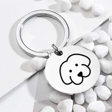 Stainless Steel Pet ID Tag, Durable Anti-Lost Dog Tag, Versatile Pendant Accessory For Collar, Suitable For Cats & Dogs - Multicolor - View 3