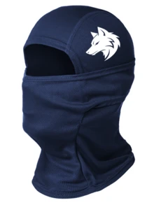Musion 1pc Wolf Pattern Warm Face Mask, Tactical Full Face Ski Mask, Windproof Neck Gaiter, Suitable For Cycling, Hunting And Outdoor Activities - Multicolor - View 6
