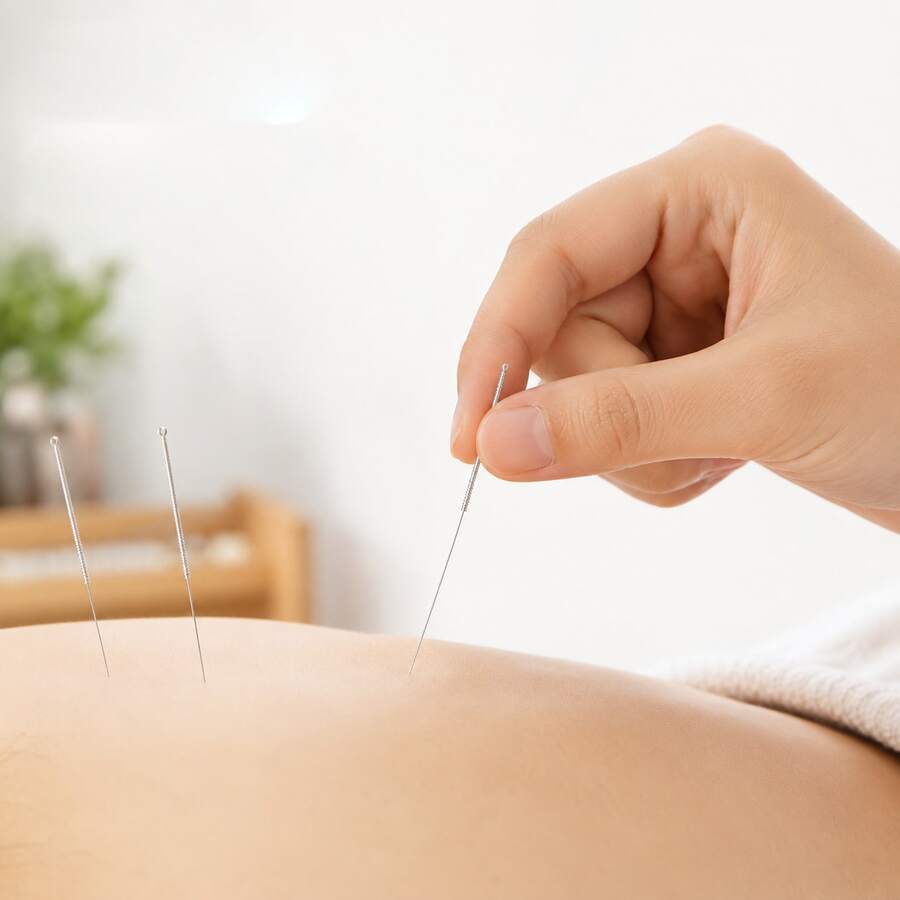 50/100pcs High Quality Disposable Acupuncture Needles With Copper Handle, Multipurpose For Beauty, Massage, Body Acupuncture, Simple And Practical