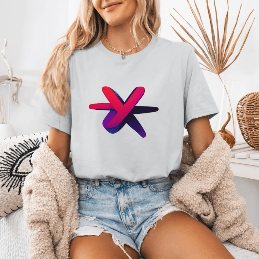 Y2K T-Shirt Retro 2000s Pop Culture Graphic Tee - White - View 1