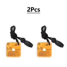 2pcs Outdoor Survival Signal Mirror With Lanyard, Sunlight Reflective Mirror, Multi-Functional Emergency Tool Suitable For Hiking, Camping, Boating, Backpacking - Signal Mirror - View 6