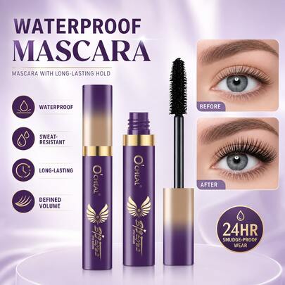 Waterproof, Sweat-Resistant, Long-Lasting, Smudge-Proof And Flake-Proof Mascara. The Brush Evenly Coats Each Lash, Creating A Clear And Well-Defined Lash Look Without Clumping, Flaking Or Drooping. Easily Achieve A Bright And Captivating Eye Makeup Look.