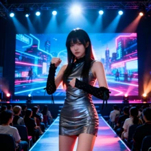 OBOVAY 甜美蕾絲女款無指袖套，透氣防曬 UV 防護袖套，抗 UV 護臂，適合 JK Lolita Cosplay、海灘防曬，輕盈清爽，情人節與開學季百搭禮品配件 - 彩色 - 查看 9