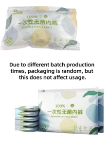 Disposable Sterile Ladies Underwear, Pure Cotton Skin-Friendly No-Wash, Suitable For Travel/Maternity/Menstrual Period, Portable Panties - View 10