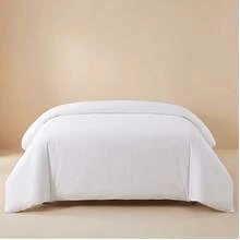 Deluxe Cooling Sheet Set, Soft And Comfortable, Breathable And Wrinkle-Resistant, Gentle And Close To The Skin, Suitable For Bedroom, Guest Room, Hotel Bedding (1 Flat Sheet + 1 Fitted Sheet + 2 Pillowcases (91cm*193cm: One Pillowcase, No Pillowcase Included) - 白色的 - 查看 7