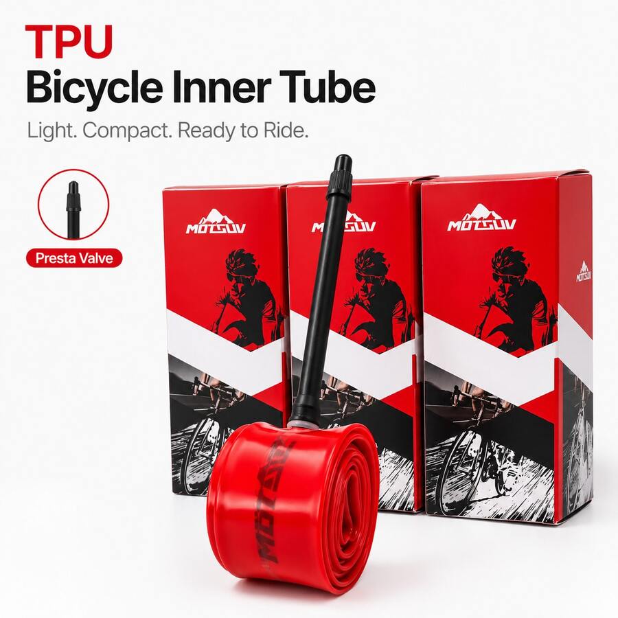 MOTSUV 4入公路車 TPU 內胎 700c 輪圈 超輕量輪胎 法式氣嘴 自行車配件