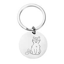 Stainless Steel Pet Accessories Pendant, Dog Tag Identity Plate, Durable Anti-Rust, Versatile Pet Collar Accessory, Minimalist Design, Suitable For Cats And Dogs Of All Sizes - Multicolor - View 3