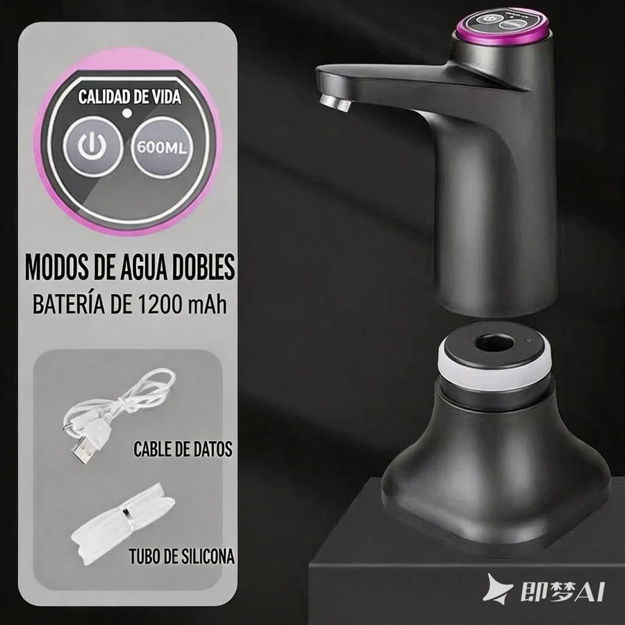 Water Bottle Pumps & Wine Pourer - View 1