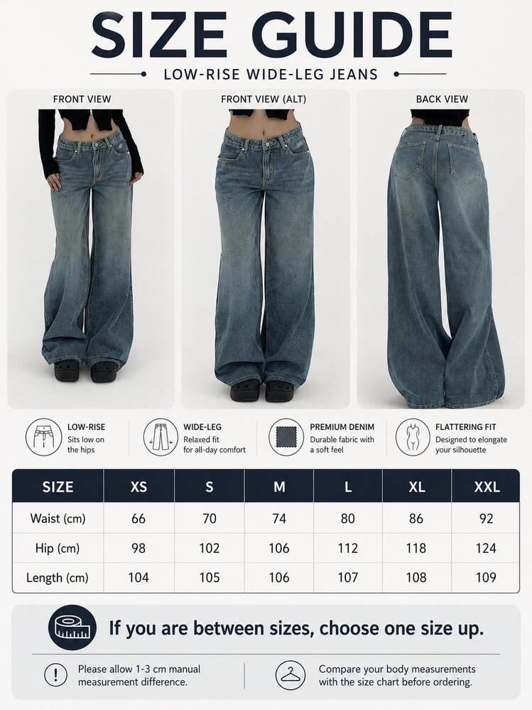 Women's Boyfriend Fit Jeans Loose Vintage Washed Non-Fading Casual Outings Best Seller Pants - 藍色 - 查看 6