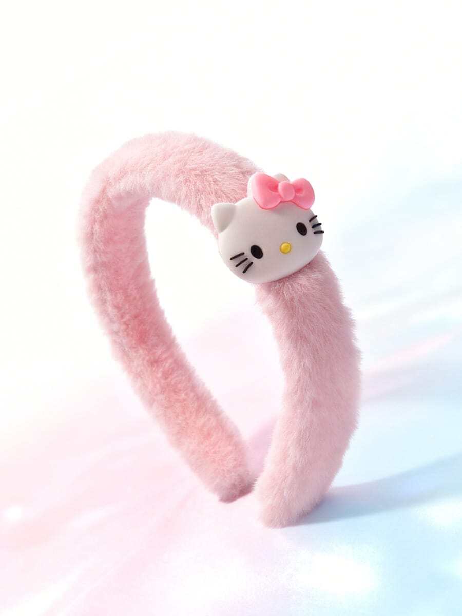 SANRIO 1件裝卡通三麗鷗系列時尚髮箍，可愛Hello Kitty髮飾，彩色時尚設計，適合兒童日常配戴，返校禮物、情人節、母親節、生日派對、新年禮物