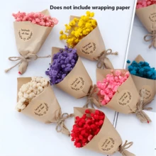 100 mini mazzetti di fiori eternity, disponibili in vari colori, adatti per corone di fiori da sposa e accessori per capelli, composizioni in vaso, decorazioni per la casa, l'ufficio e i caffè, decorazioni festive, decorazioni per biglietti, decorazioni per torte e altre decorazioni fai da te. - 100 pezzi - Visualizzare 1