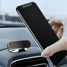 Soporte magnético para teléfono apto para múltiples escenarios, se puede fijar al coche, pared, cristal y escritorio, con imanes potentes para una sujeción estable del teléfono, admite la colocación y extracción del teléfono con una sola mano - W16 - Ver 7