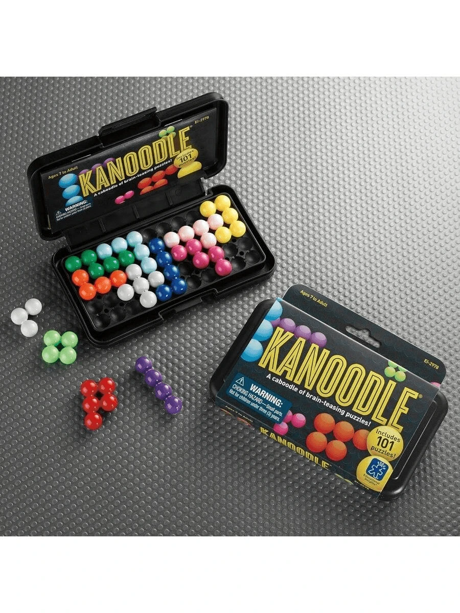 2026 New-Educational Insights Kanoodle 3D hjärnpussel, lämpligt för vuxna, hjärnspel, resespel