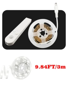 5V LED Motion Sensor Light Strip, Available In Warm And White Colors. Powered By USB Or Battery (AA Batteries Not Included). Suitable For Cabinets, Bedside, Closet, Stairs And Other Indoor Scenes. - Sensor LED Light Strip - View 11