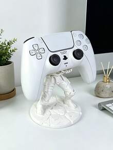 Black Knight Shaped Multi-Platform Game Controller Stand | Compatible With PS5// Series X|S/One And Switch Pro Controllers, Sturdy Support, Scratch-Resistant Design | Desktop ESports Decor, Creative Gamer Gift - Black Knight-themed Multi-platform Controller Stand - View 10