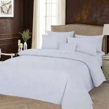 Deluxe Cooling Sheet Set, Soft And Comfortable, Breathable And Wrinkle-Resistant, Gentle And Close To The Skin, Suitable For Bedroom, Guest Room, Hotel Bedding (1 Flat Sheet + 1 Fitted Sheet + 2 Pillowcases (91cm*193cm: One Pillowcase, No Pillowcase Included) - 淺紫色 - 查看 2