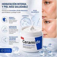 Crema Hidratante Facial Con Ceramidas y Ácido Hialurónico Piel Seca Barrera Cutánea 120g - Ceramidas - Ver 5