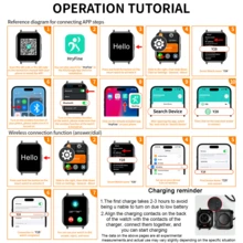 Unisex Smart Watch With Wireless Calling & Message Alerts, Pedometer, Calorie, Distance Tracking, Multi-Sport Modes, Music Control, Remote Camera, Alarm, Metal Case & Silicone Strap, 180mAh Battery, USB Charging, Multi-Function Smart Watch For Smartphones, Holiday Gift, Birthday Gift - 彩色 - 查看 11