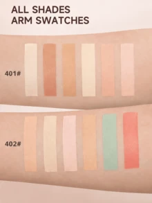 beauty glazed Bảng che khuyết điểm 6 màu, che quầng thâm, vết mụn, đốm và tạo khối khuôn mặt - #02 - Xem 6