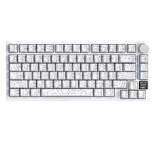 ATTACK SHARK Teclado mecánico X820Ultra con 75% de junta tórica intercambiable, pantalla TFT inteligente, modo inalámbrico triple, retroiluminación RGB, teclas PBT, interruptor de regalo y interruptor de tiburón - Ver 11