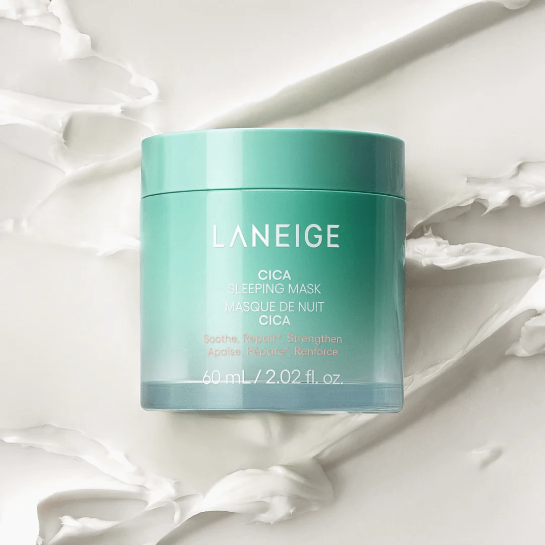 Laneige - Cica Sleeping Mask With Centella Asiatica 60ML - Night Mask - Niacinamide - View 1
