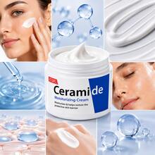 Crema Hidratante Facial Con Ceramidas y Ácido Hialurónico Piel Seca Barrera Cutánea 120g - Ceramidas - Ver 3