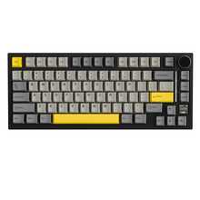 ATTACK SHARK Teclado mecánico X820Ultra con 75% de junta tórica intercambiable, pantalla TFT inteligente, modo inalámbrico triple, retroiluminación RGB, teclas PBT, interruptor de regalo y interruptor de tiburón - Ver 9