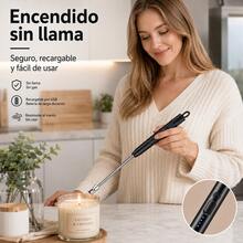 USB Rechargeable Flameless Lighter, Durable Material, Ideal For Home And Outdoor Use - View 7