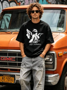 Men T-Shirts - Black - View 1