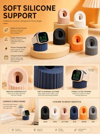 Giá đỡ sạc đồng hồ đa chức năng