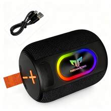 Portable 5.4GHz Bluetooth Speaker With RGB Lighting, Powerful Sound, USB, TF Card Slot, FM Radio, And TWS Battery. - MD-B07 - 查看 7