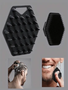 Bộ 4 món gồm bàn chải massage lưng bằng silicon và găng tay tắm mềm mại, dụng cụ cạo tẩy tế bào chết toàn thân và bàn chải tắm tạo bọt cực mạnh, dụng cụ làm sạch cơ thể tạo bọt phong phú. - Nhiều màu - Xem 3
