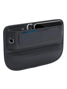 Universal Car Seat Storage Bag, Center Console Storage Bag With Card Slots; Suitable For Sedans, SUVs, And Trucks. - A - View 6