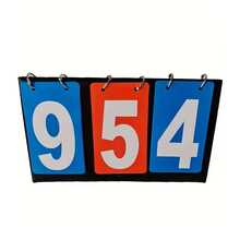1pc Multi-Digit Multi-Function Scoreboard, Table Tennis Scoreboard, Basketball Scoreboard, Portable Durable And Referee Scoreboard, Suitable For Referees, Coaches, Games, Sports, Basketball Accessories, Soccer Accessories - Multicolor - View 10