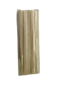 100/200 que gỗ tự nhiên dùng làm kem que, que thủ công cho các dự án DIY, que làm kẹo mút, đồ thủ công làm kem que, hoạt động sáng tạo cho trẻ em và nghệ thuật trang trí nhà cửa. - Màu gỗ - Xem 4