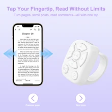 Multifunctional Wireless Remote Control, Compatible With Smartphone, Tablet, Camera Shutter, 30mAh Rechargeable - Multicolor J6 - View 12