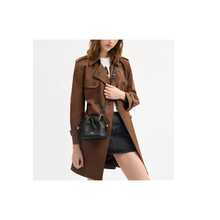 COACH Faye 17 Gesteppte Details L Leder Umhängetasche, Klein, Damen, Schwarz - CDB69-IMBLK - Übersicht 5