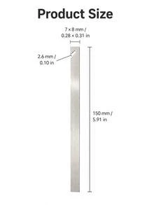 1PC Stainless Steel Door Lock Hook Wrench, Universal Latch Repair Tool For Sliding Doors - Wrench - View 11