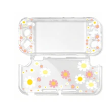 1pc Crystal Protective Case For Nintendo Switch Lite, Animal Crossing Cat Paw & Sausage Dog Pattern - Multicolor - View 11