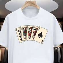 Ace Of Spades Color Ladder Summer Short White - White - View 1