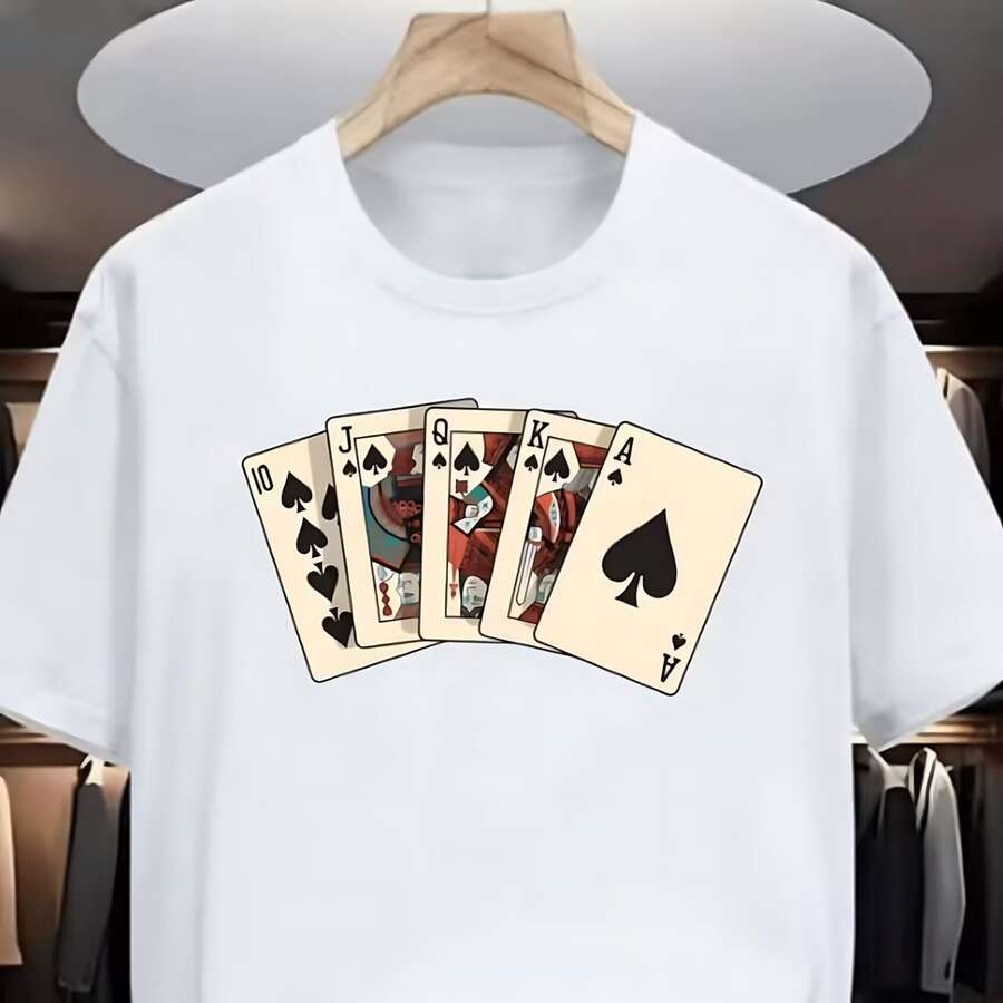 Ace Of Spades Color Ladder Summer Short White - White - View 1