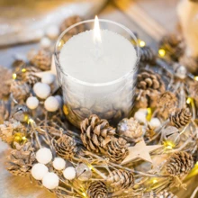 100pcs Sand Wax Candles 20cm/7.87in Candle Wicks, Specially For Making Sand Candles, Pearl Candles, Low Smoke Candle Wicks, Suitable For DIY Candle Making - Pure LED Wick - View 3