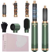 UKLISS 五合一多功能造型工具（热风梳+自动卷发器）| 5个可拆卸替换头+3档温度设置 | 自动卷发，打造沙龙级卷发/波浪/直发/柔顺造型 | 蓬松刘海，提升发根蓬松度，告别毛躁 | 可自定义造型，打造层次感/内卷 | 适合所有发质 - 查看 4
