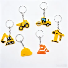 16pcs Construction Vehicle Keychain Set, Random Colors And Styles ...