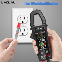 L.A.OL.A.U 1pc L.AOL.AU TS26D/TS26A New Digital Clamp Multimeter - Rechargeable Auto-Ranging Multimeter With LCD Display, Measures Voltage, Current, Resistance, Capacitance, Temperature, Suitable For Laboratory, Factory And Home - Multicolor - View 8