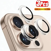 Yezodawee 3片裝 17/17Pro/17Promax/17Air/16 Pro Max/iPhone16 Pro 相機鏡頭保護膜，9H+ 高端鋼化玻璃，防指紋防刮手機鏡頭保護貼 - 無色 - 查看 13