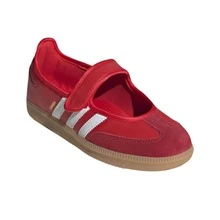 Adidas Originals Samba Jane Valentine's Day Limited Edition Comfortable Mary Jane Shoes Women's Red - Red - View 2