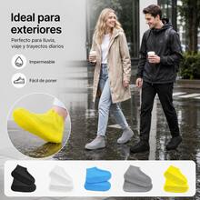 Silicone Shoe Protector Size L, Waterproof, Elastic And Portable - Rose Red - View 9