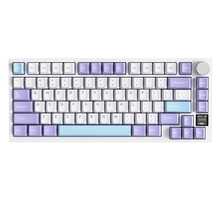 ATTACK SHARK Teclado mecánico X820Ultra con 75% de junta tórica intercambiable, pantalla TFT inteligente, modo inalámbrico triple, retroiluminación RGB, teclas PBT, interruptor de regalo y interruptor de tiburón - Ver 10