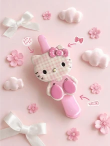 Miniso 1件裝光滑塑料髮夾 耐用堅固 不勾髮 便利實用 易於使用 適合女性成人日常配戴、派對、Cosplay 送禮，包含髮夾、髮飾夾、髮抓夾、髮夾針 - style2 - 查看 4